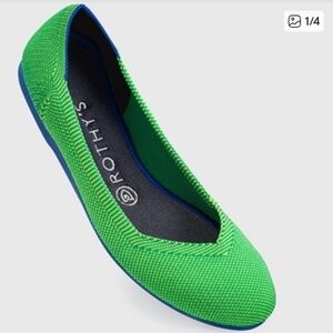 NIB Rothy's Jellybean Flats Size 10 Retired Color